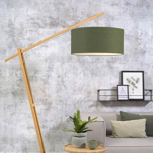 Mont Blanc vloerlamp naturel & bosgroen Good & Mojo