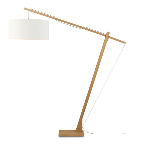 Mont Blanc vloerlamp naturel & wit Good & Mojo