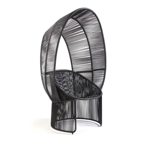 Chaise Reina Cartagenas noir ames