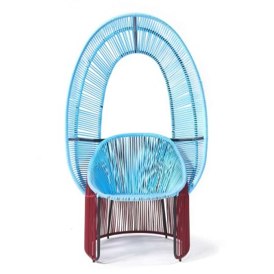 Reina Cartagenas stoel paars, pastelblauw, zwart ames 2