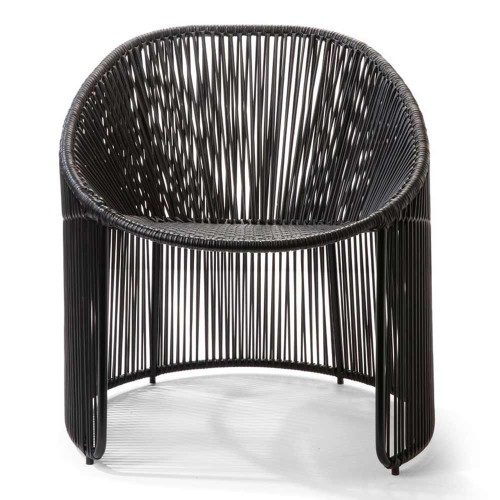 Silla de salón Cartagenas negra ames