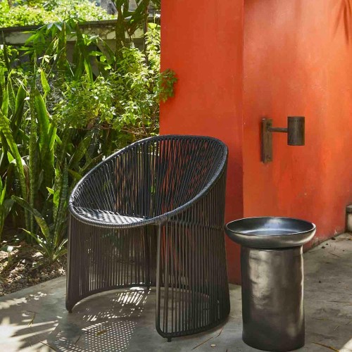 Poltrona lounge Cartagenas viola, blu pastello, nero ames