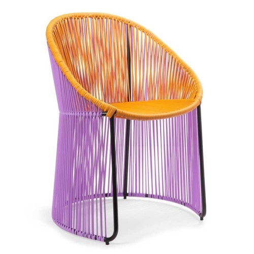 Stuhl Cartagenas lilac, honey yellow, black ames