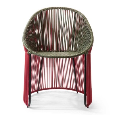 Cartagenas chair purple, olive green, black ames ames