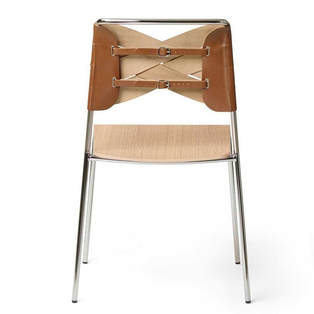 Torso chair oak & cognac Design House Stockholm