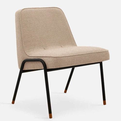 Sessel Club 366 Metall beige coco creme 366 Concept