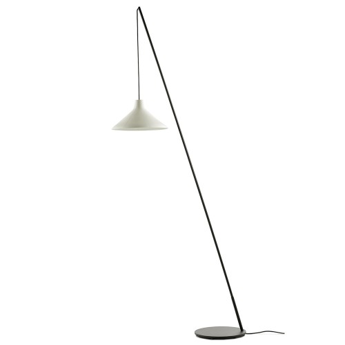 White Couture floor lamp