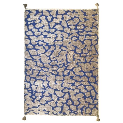 Sand blue rug Edito Paris