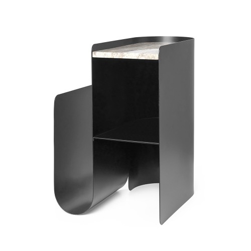 Mesa auxiliar Vault - Negra