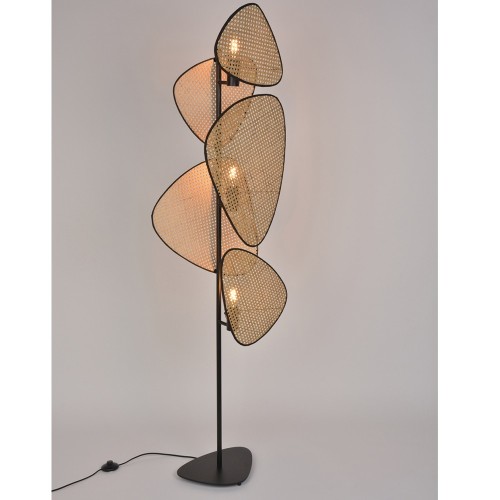Stehlampe Screen canage naturel
