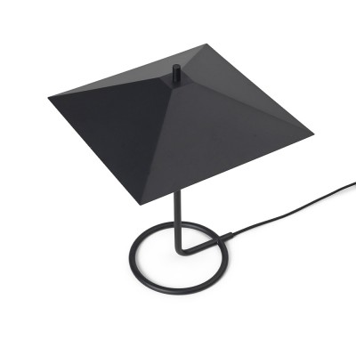 Lampe de table carrée - Filo noir 2