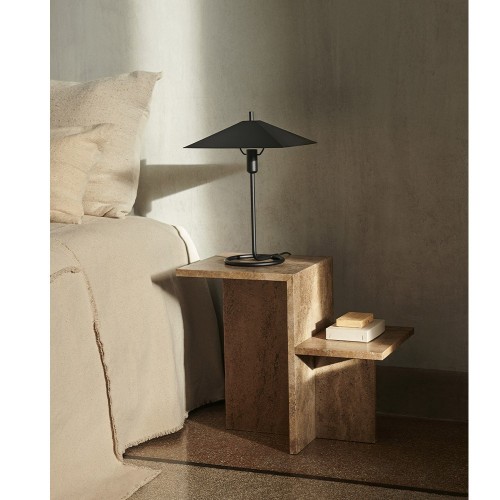 Quadratische Tischlampe - Filo schwarz