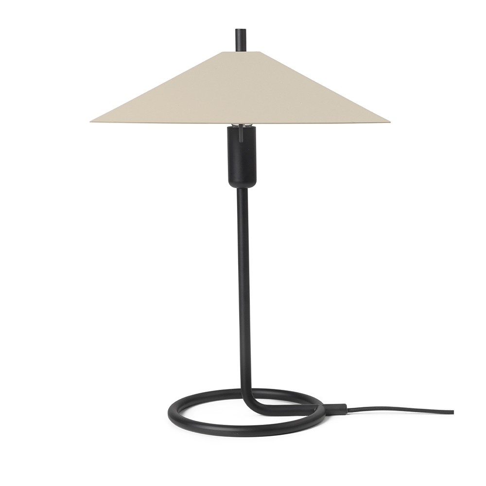 Quadratische Tischlampe - Filo Kaschmir