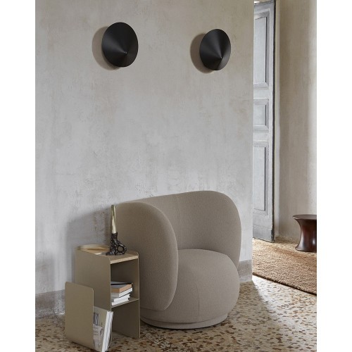 Applique murale Arum - Noir