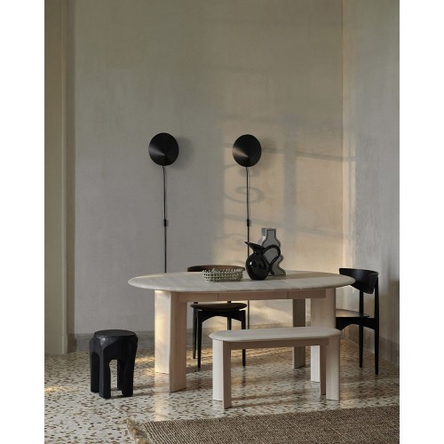 Wandlamp Arum - Zwart