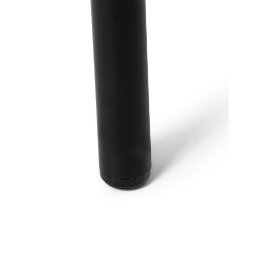 Silla de comedor Rico - Hallingdal Gris Foncé Marron/Noir