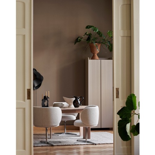 Silla de comedor Rico - Giratoria - Curly