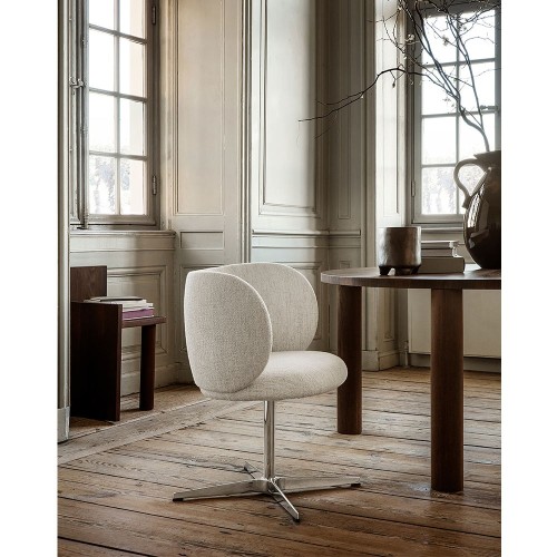 Silla de comedor Rico - Giratoria - Curly