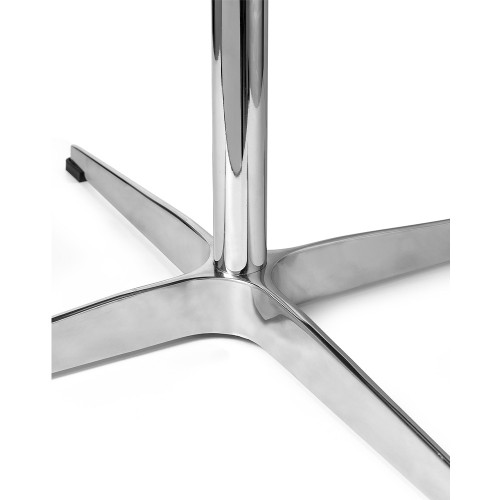 Silla de comedor Rico - Giratoria - Hallingdal Gris oscuro marrón