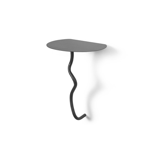 Tavolo da parete Curvature - Nero