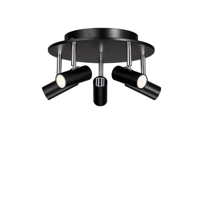 Cato 5 spots - zwart Belid