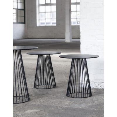 Garbo 65 round bistro table black 2