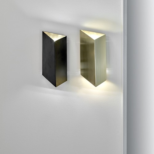 Wandlamp NR. 04 - 01 ESSENTIALS Zwart/Bruin