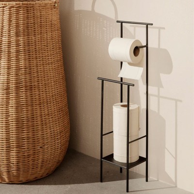 Toiletpapierhouder Dora - zwart 2