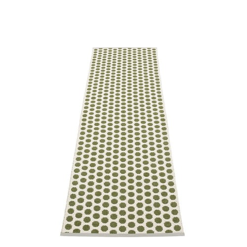 Noa Teppich Dark Olive, Vanilla, Warm Grey Edge