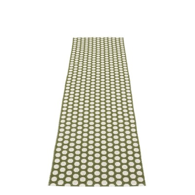 Noa Teppich Dark Olive, Vanilla, Warm Grey Edge 2