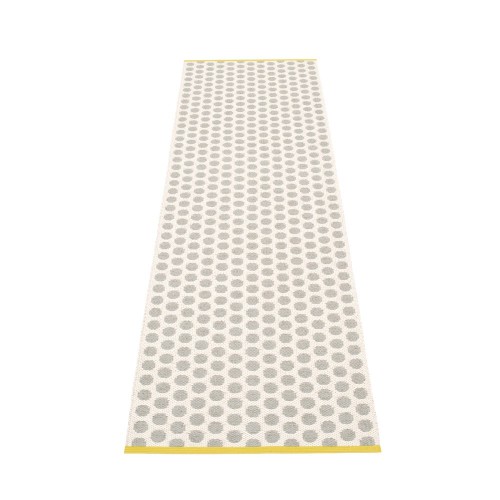 Carpet Noa Warm Grey, Vanilla, Mustard edge