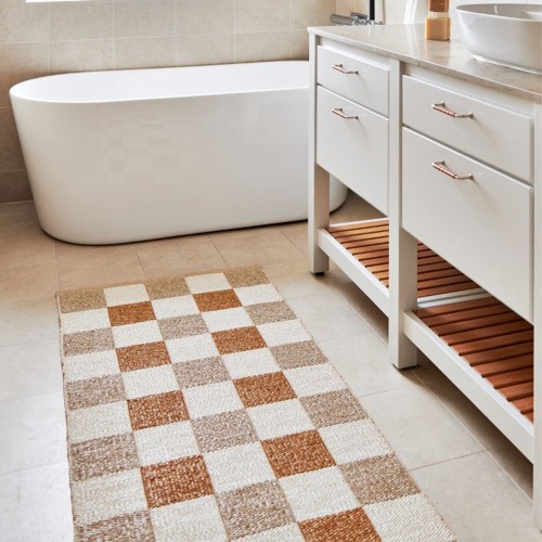 PIX Teppich Beige, Weiß und Gelb