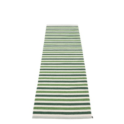 Tapis Teo vert foncé Pappelina