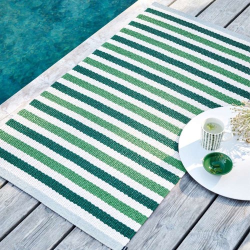 Tapis Teo vert foncé