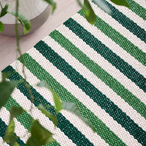 Tapis Teo vert foncé