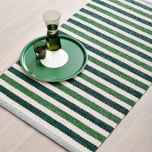 Tapis Teo vert foncé