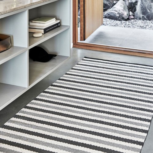 Tapis Teo gris chaud