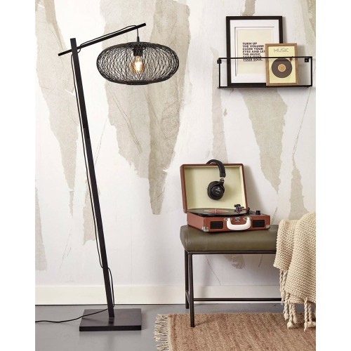 Floor lamp Congo S black
