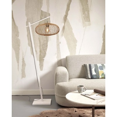 White Congo floor lamp 2