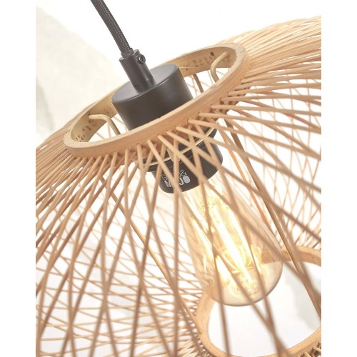 Lampada da terra Congo bianco