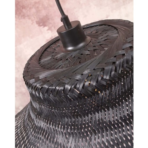 Staande lamp Ibiza L zwart