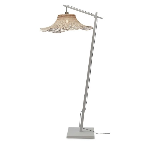 Lampadaire Ibiza L blanc