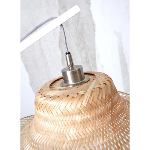 Floor lamp Ibiza L white