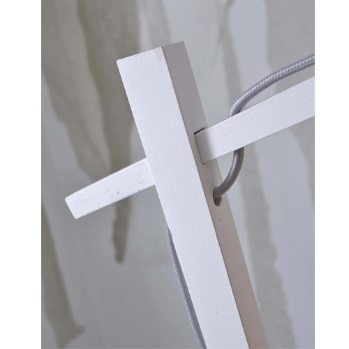 Lampadaire Ibiza L blanc