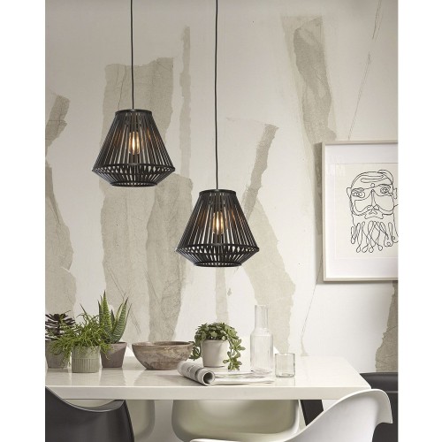 Suspension diamant Merapi - noir