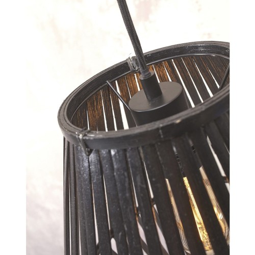 Suspension diamant Merapi - noir