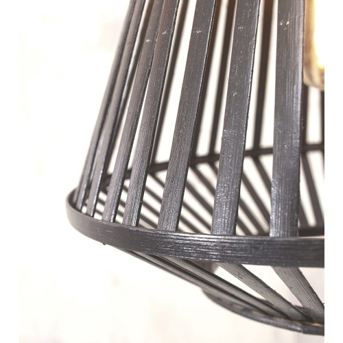 Suspension diamant Merapi - noir