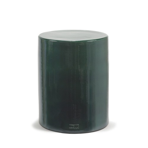Pion side table dark green