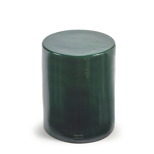 Pion side table dark green