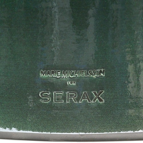 Pion side table dark green